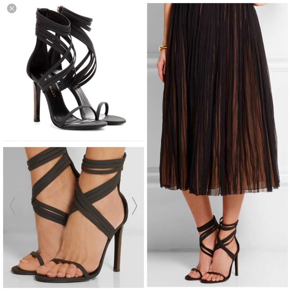Tamara Mellon Boom Boom sandals wood heel